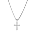 Iced Out Cross Pendant with 22" Chain