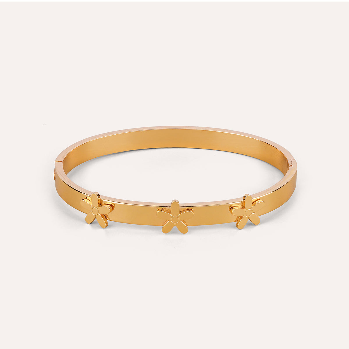Farfalla Bangle | Butterfly Gold-Tone Band