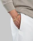 Men's Forge Bracelet | 18K Thick Gold-Plated