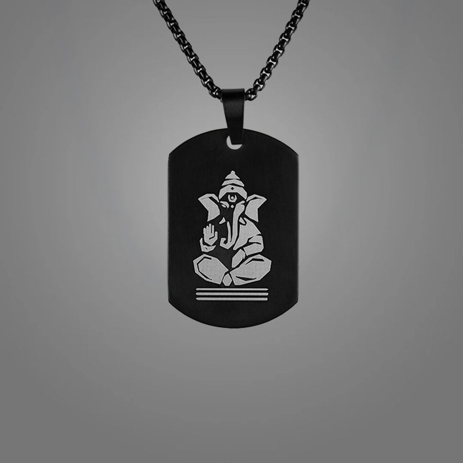 Ganpati Bappa Divine Pendant Necklace
