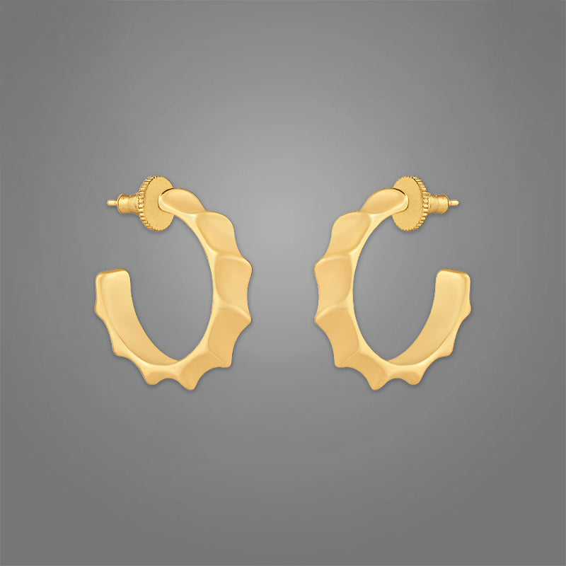 Women's Glory Hoops | 18K Gold-Plated