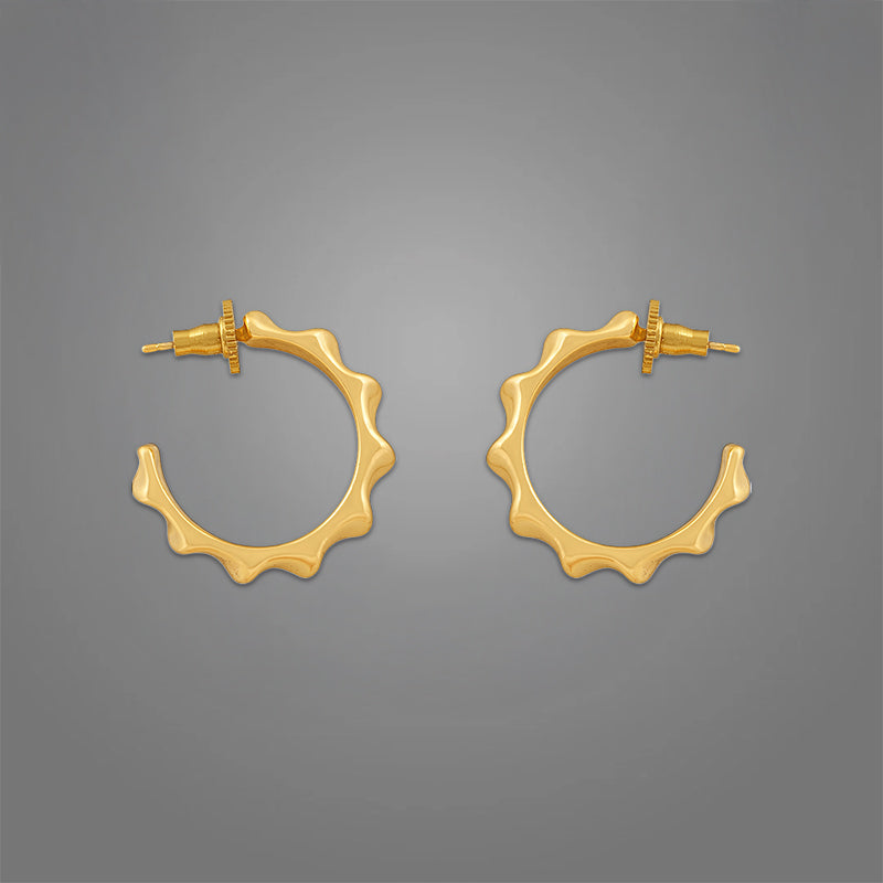 Women's Glory Hoops | 18K Gold-Plated