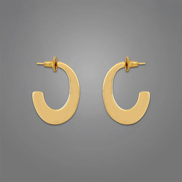 Halo Hoops | 18K Gold-Plated