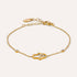 Hamsa Bracelet | Charm Gold-Tone Chain