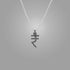 Iced Out Rupee Pendant with 22" chain