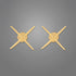 Women's Jenny Studs | 18K Gold-Plated