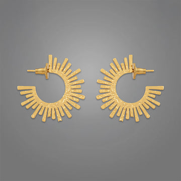 Kaya Hoops | 18K Gold-Plated