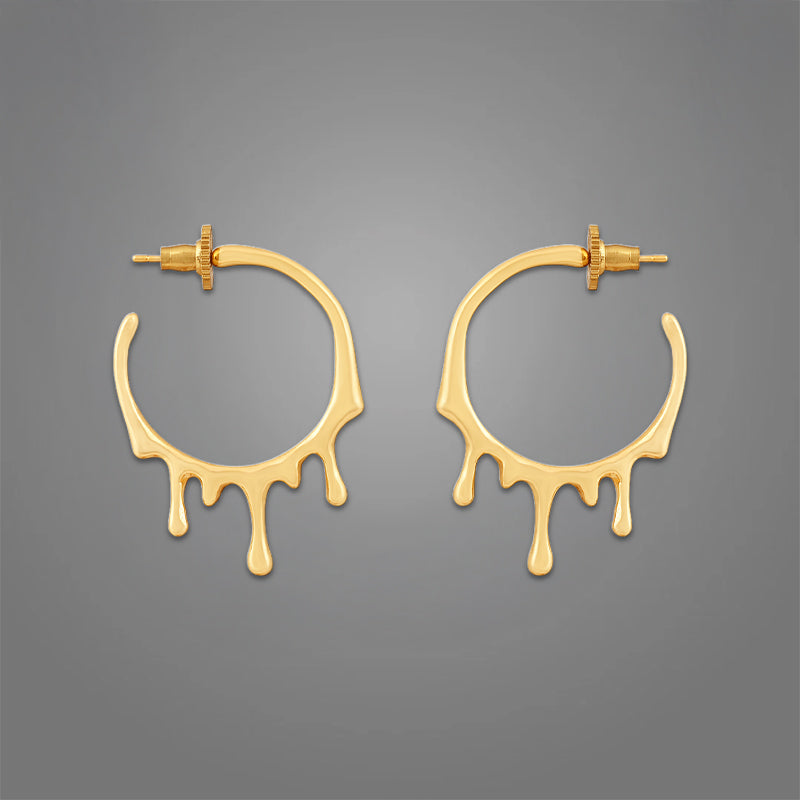 Women's Kita Hoops | 18K Gold-Plated