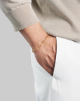Men's Loop Bracelet | 18K Solid Gold-Plated