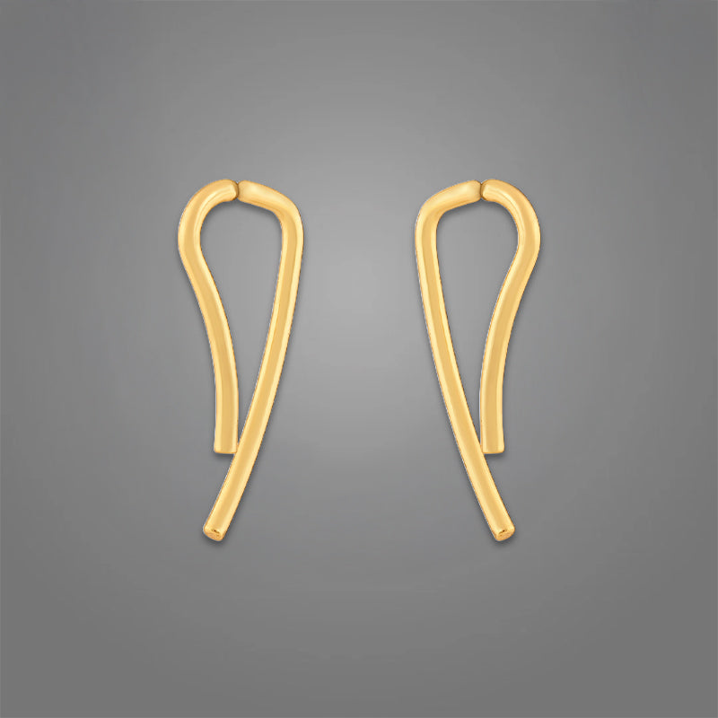 Women's Loris Hoops | 18K Gold-Plated