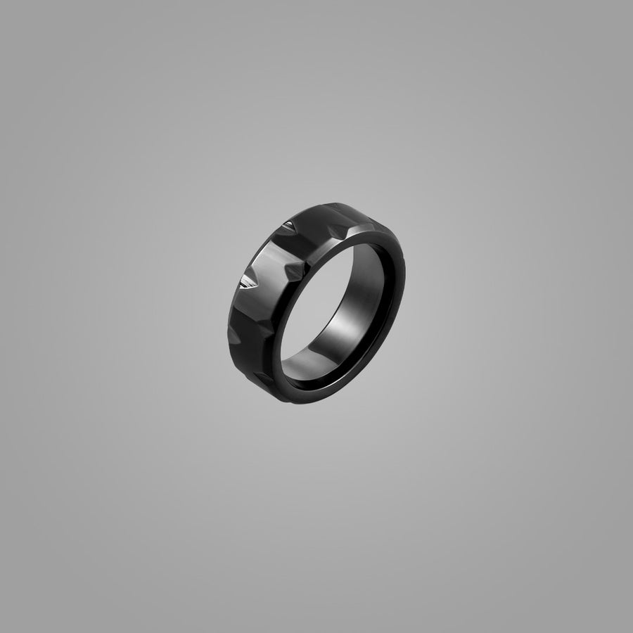 Men's Edge cut Ring