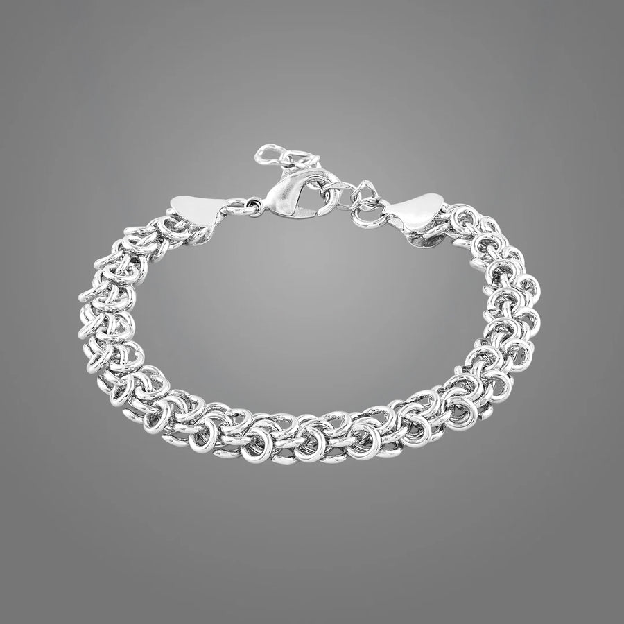 Messy Bracelet Rhodium