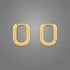 Women's Niko Hoops | 18K Gold-Plated