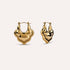 Nuvola Hoops | Scalloped Chunky Gold-Tone Earrings