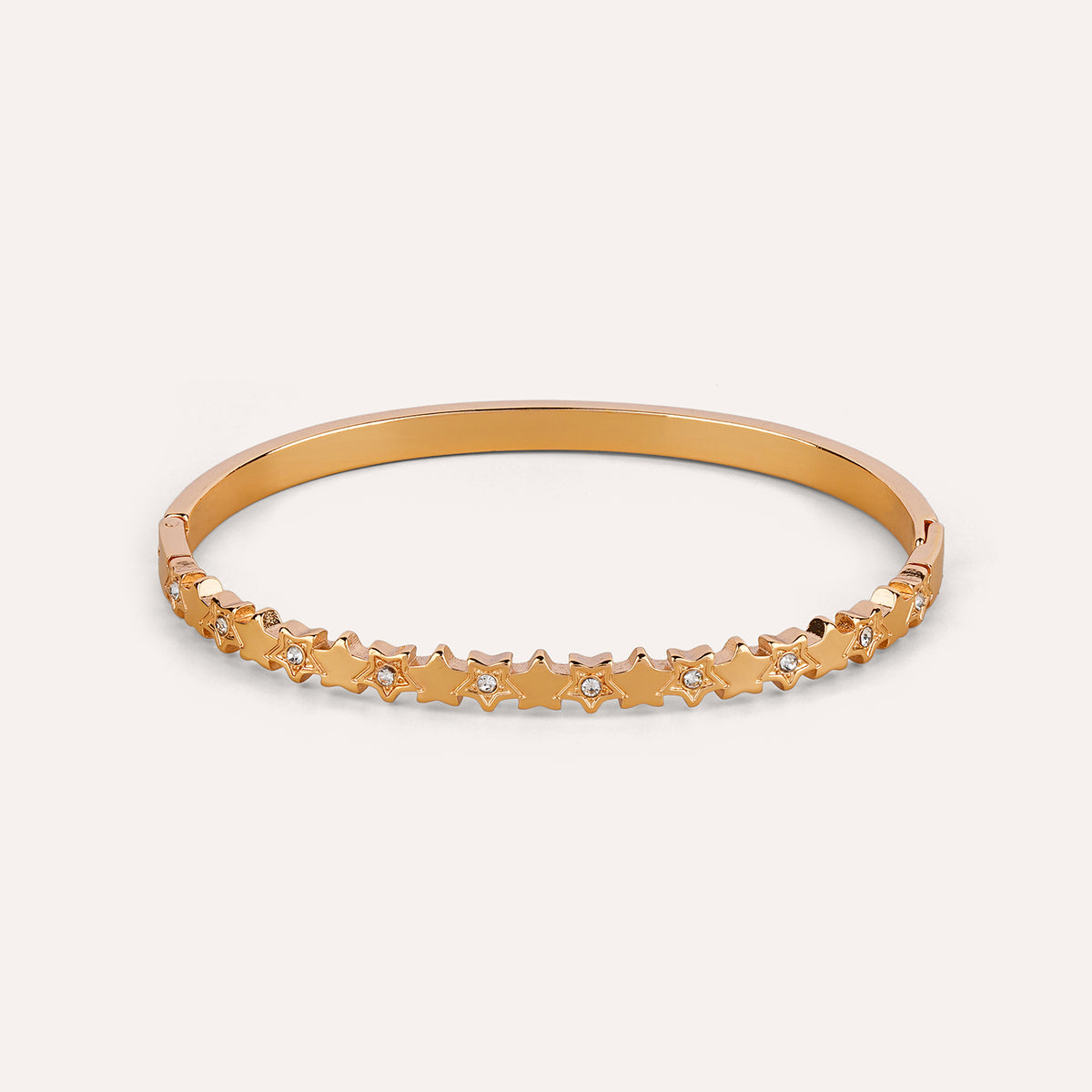 Orion Bangle | Star Studded Gold-Tone