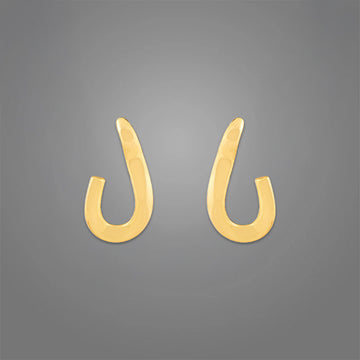 Pavé Hoops | 18K Gold-Plated