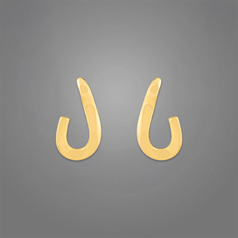 Pavé Hoops | 18K Gold-Plated