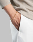 Men's River Bracelet | 18K Heavy Gold-Plated