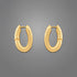 Women's Sage Hoops | 18K Gold-Plated