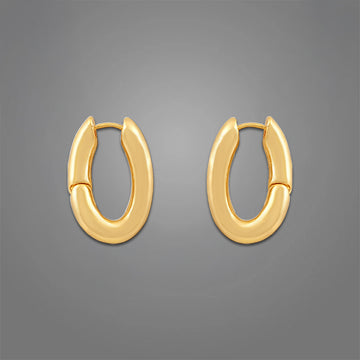 Sage Hoops | 18K Gold-Plated