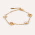 Scudo Bracelet | Medallion Charm Gold-Tone Chain