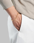 Men's Snake Bracelet | 18K Pure Gold-Plated