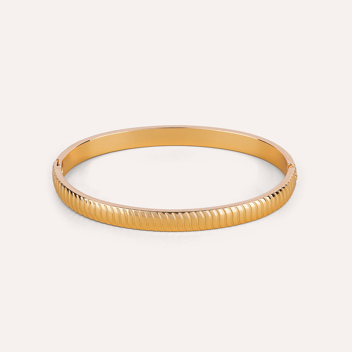 Spirale Bangle | Coiled Gold-Tone Band