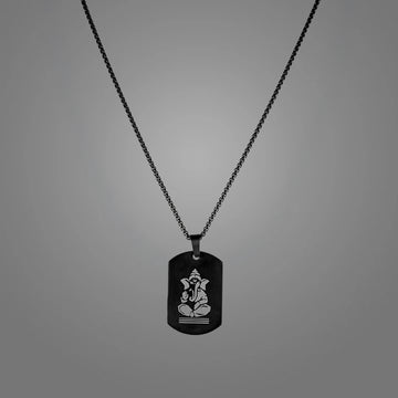 Ganpati Bappa Divine Pendant Necklace