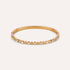 Stella Bangle | Stone Studded Gold-Tone