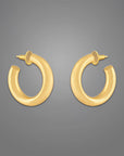 Tube Hoops | 18K Gold-Plated
