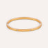 Viola Bangle | Floral Engraved Gold-Tone