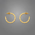 Women's Willow Hoops | 18K Gold-Plated