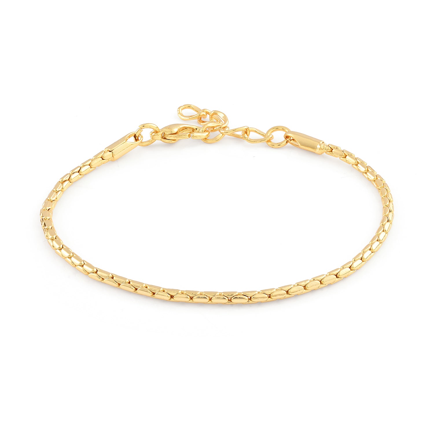 Men’s Zeon Bracelet | 18K Premium Gold-Plated