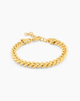Men's Alpha Bracelet | 18K Real Gold-Plated