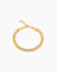 Men's Alpha Bracelet | 18K Real Gold-Plated