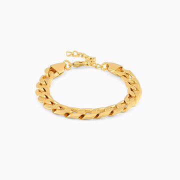 Men's Forge Bracelet | 18K Thick Gold-Plated