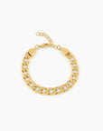 Men's Forge Bracelet | 18K Thick Gold-Plated