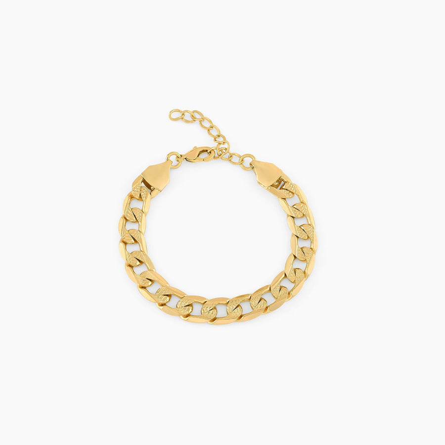 Men's Forge Bracelet | 18K Thick Gold-Plated