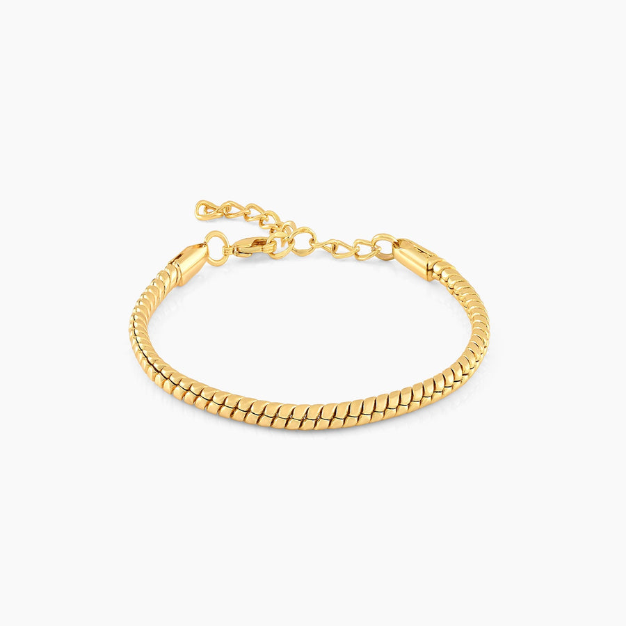 Men's Snake Bracelet | 18K Pure Gold-Plated
