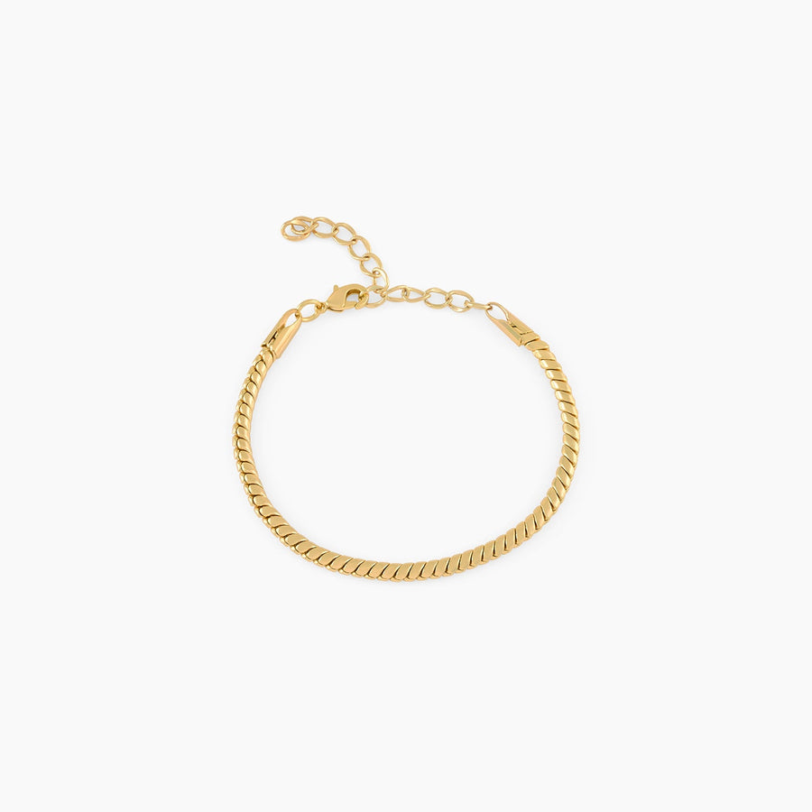 Men's Snake Bracelet | 18K Pure Gold-Plated