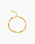Men's 4-Way Spiga Bracelet | 18K Premium Gold-Plated