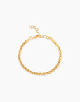 Men's Urban Weave Bracelet | 18K Luxury Gold-Plated