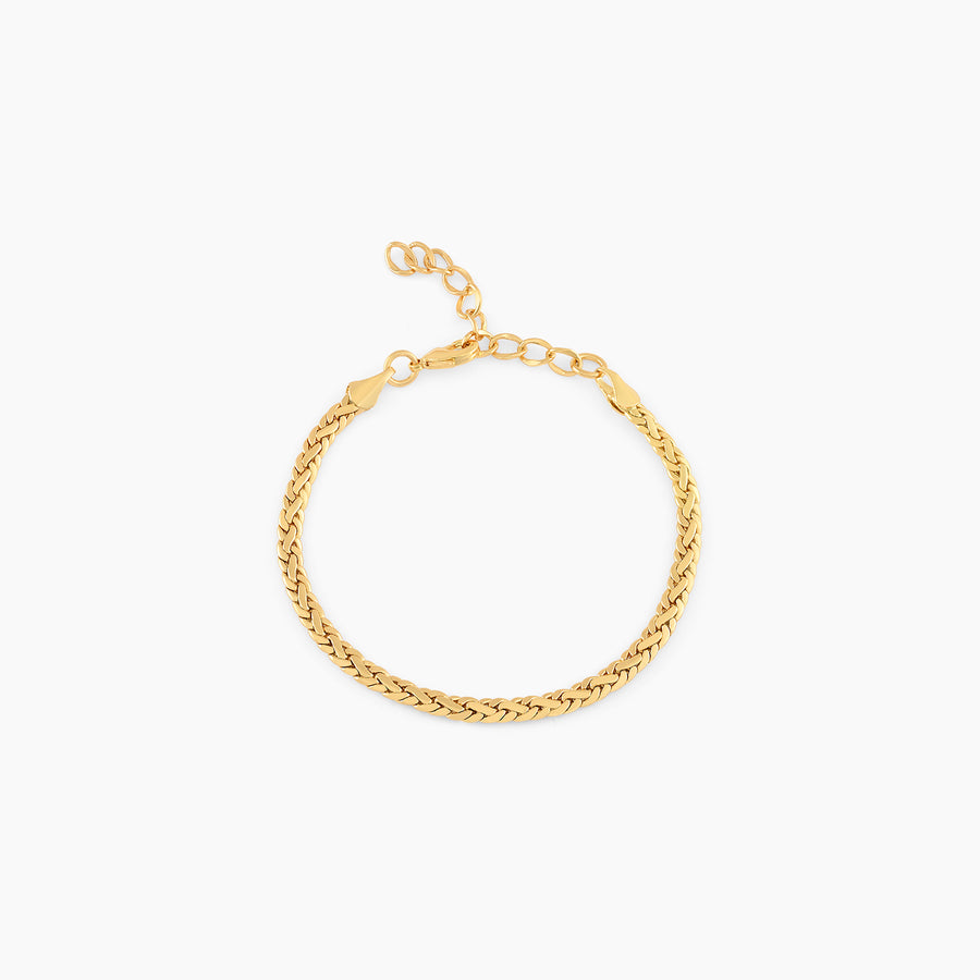 Men's Urban Weave Bracelet | 18K Luxury Gold-Plated