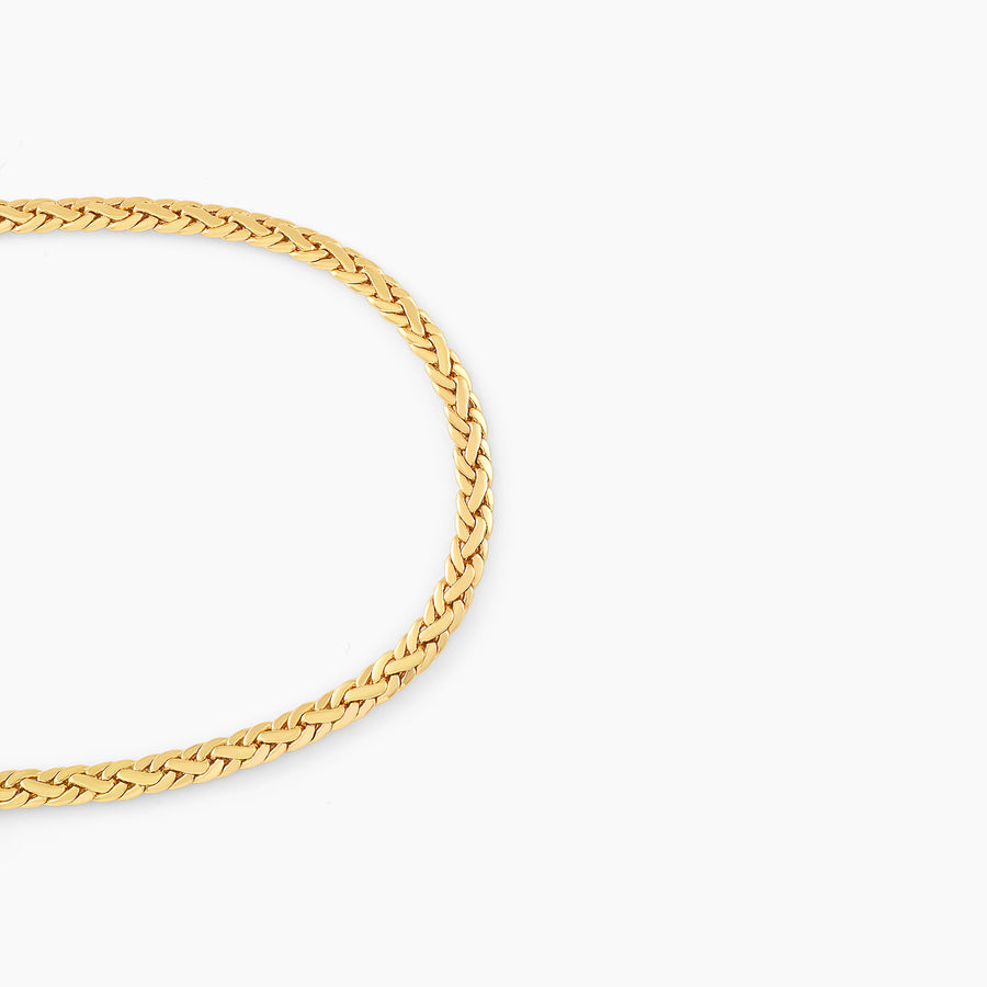 Men's Urban Weave Bracelet | 18K Luxury Gold-Plated