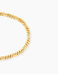 Men's Figaro Bracelet | 18k Thick Gold Plated