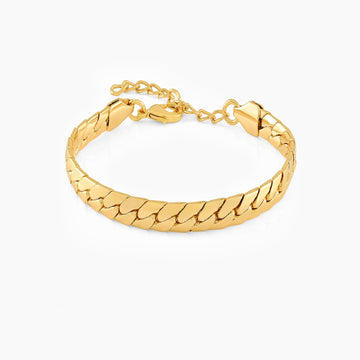 Men's Regalia Bracelet | 18K Heavy Gold-Plated