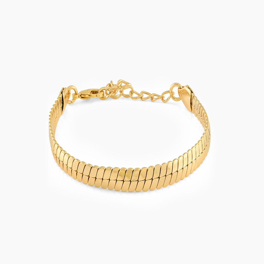 Men's Serpent Bracelet | 18K Fine Gold-Plated