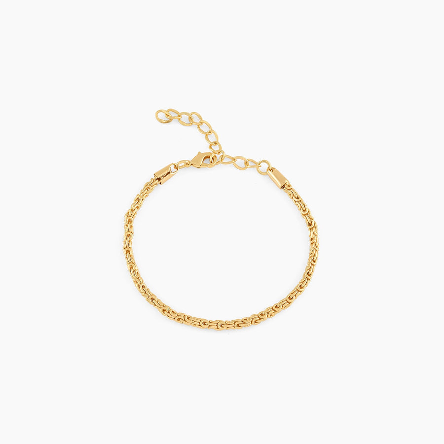 Men's Corda Bracelet | 18K Thick Gold-Plated