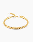 Men's Rattle Bracelet | 18K Pure Gold-Plated