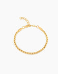 Men's Rattle Bracelet | 18K Pure Gold-Plated